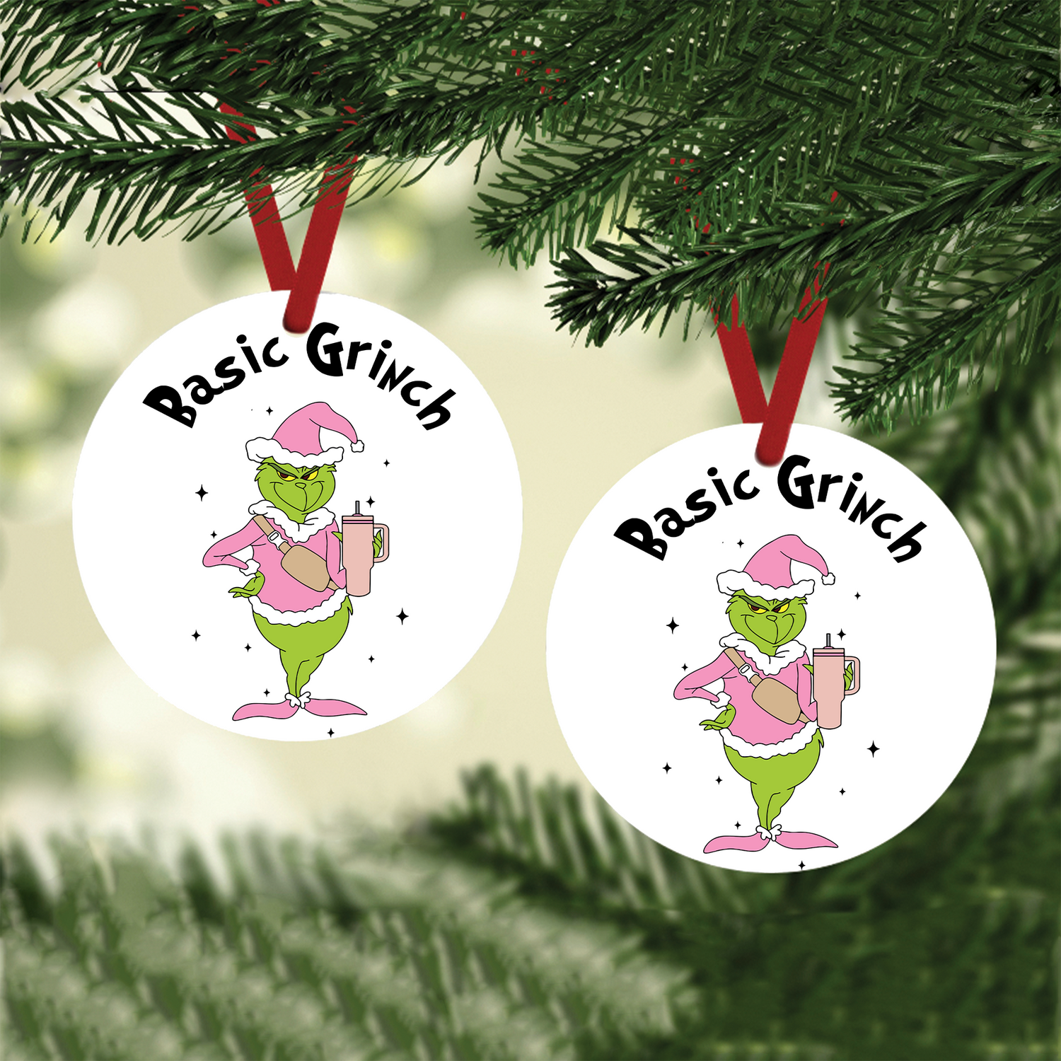 Basic Grinch Ornament