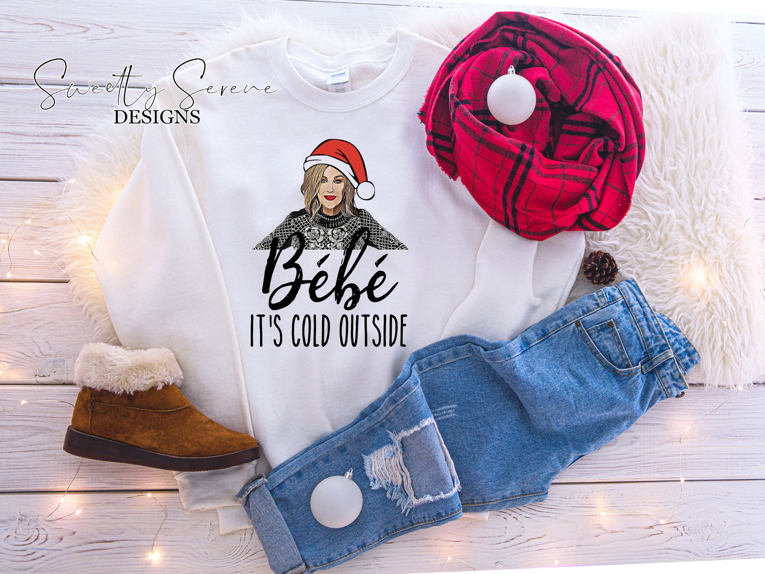 Bebe it’s cold outside Size LARGE