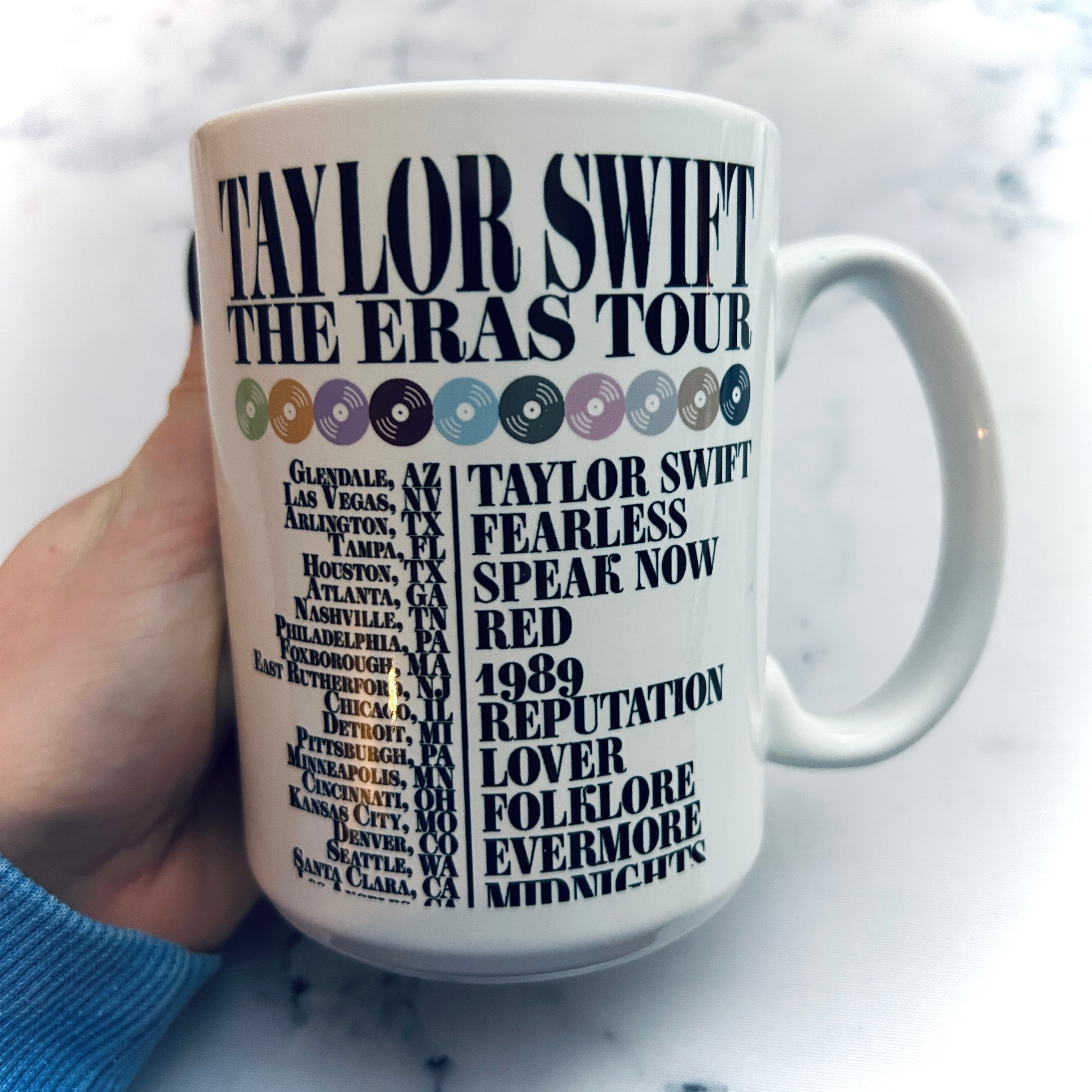 Taylor Swift Eras Tour 15oz