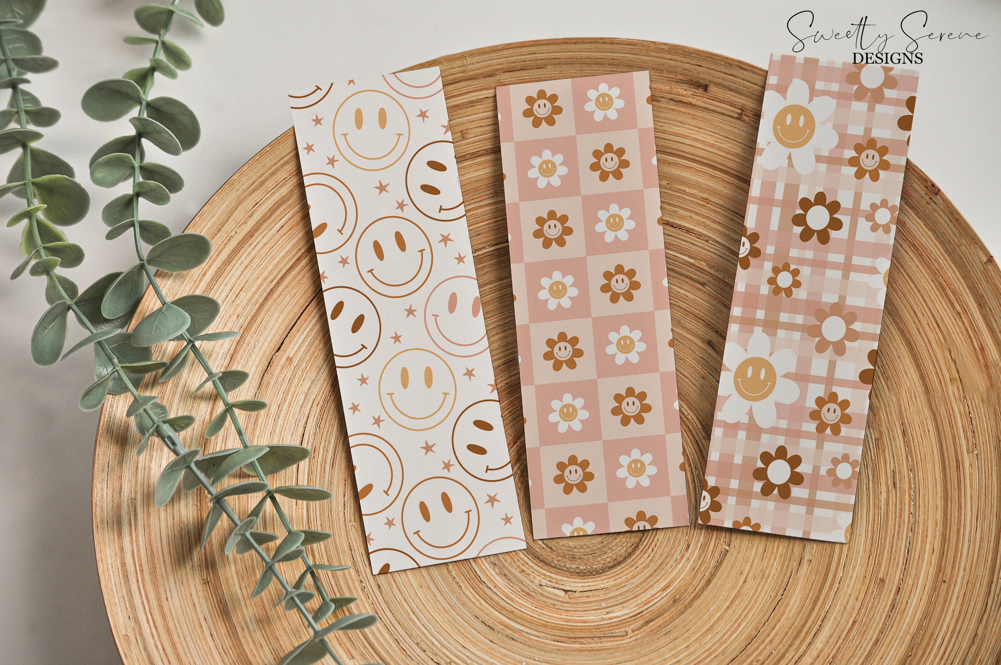 Smiley Face Boho Bookmarks