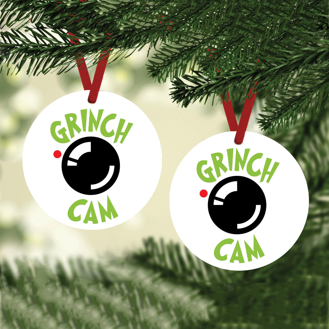 Grinch Cam Ornament