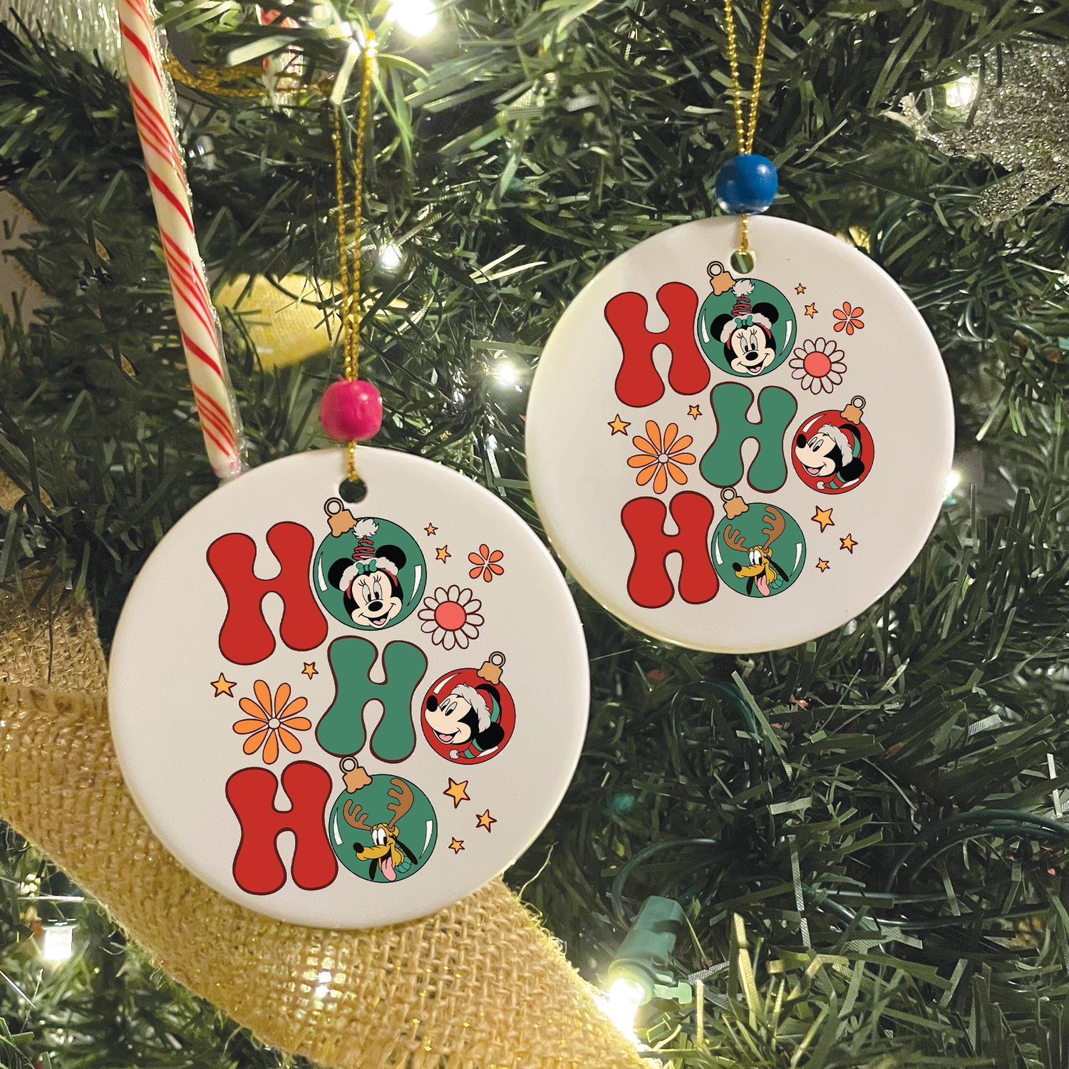 Ho Ho Ho Ornament