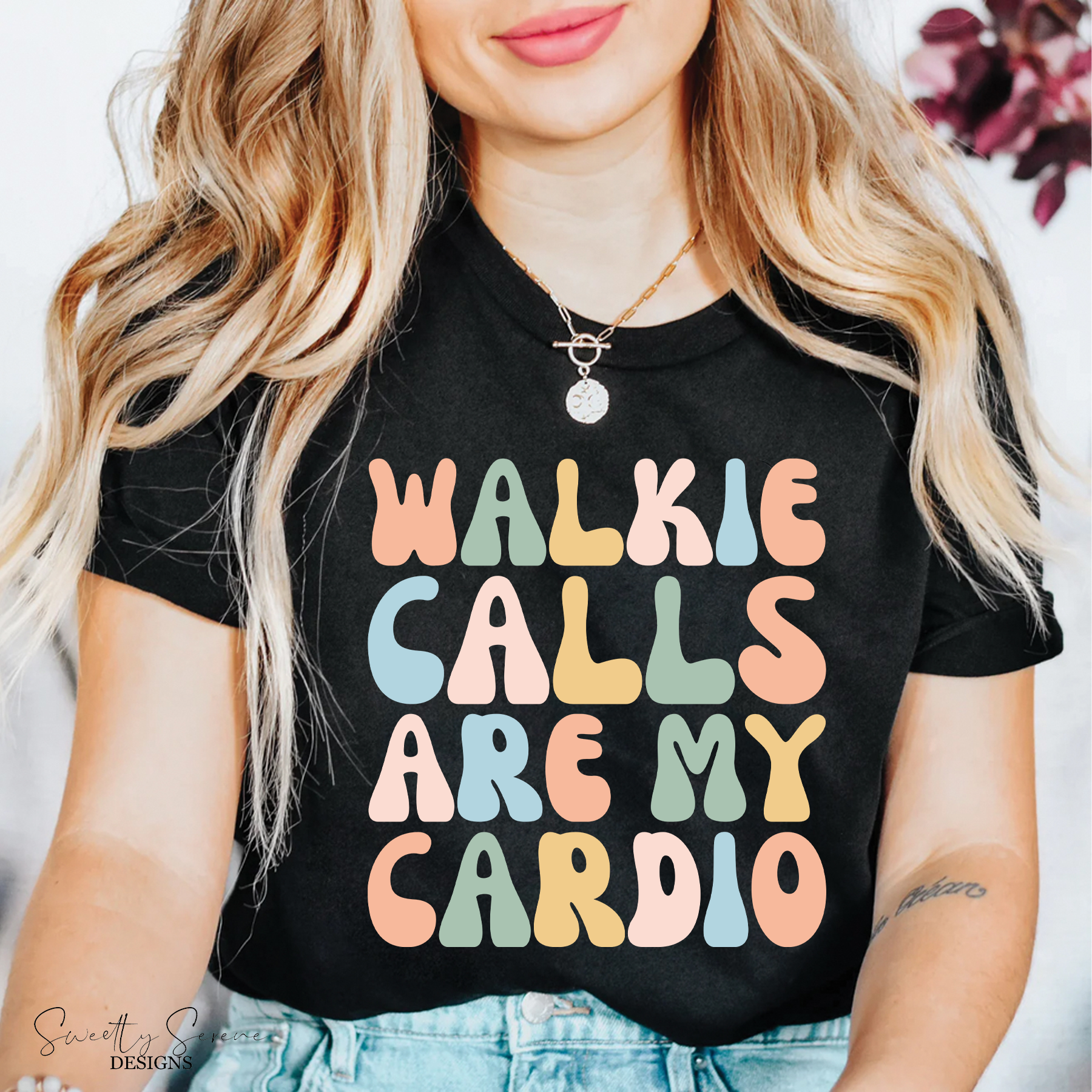 Walkie calls are my cardio