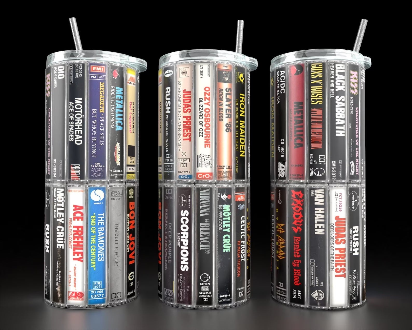 80s album cassette 20oz Skinny Tumbler