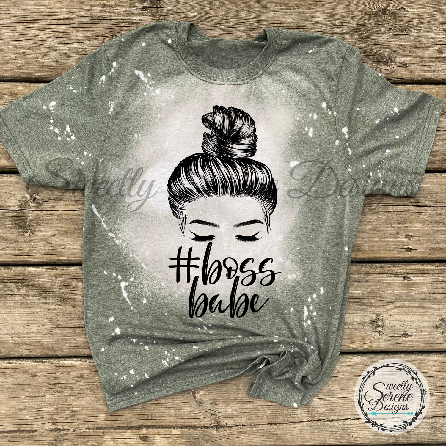 Boss Babe Messy Bun