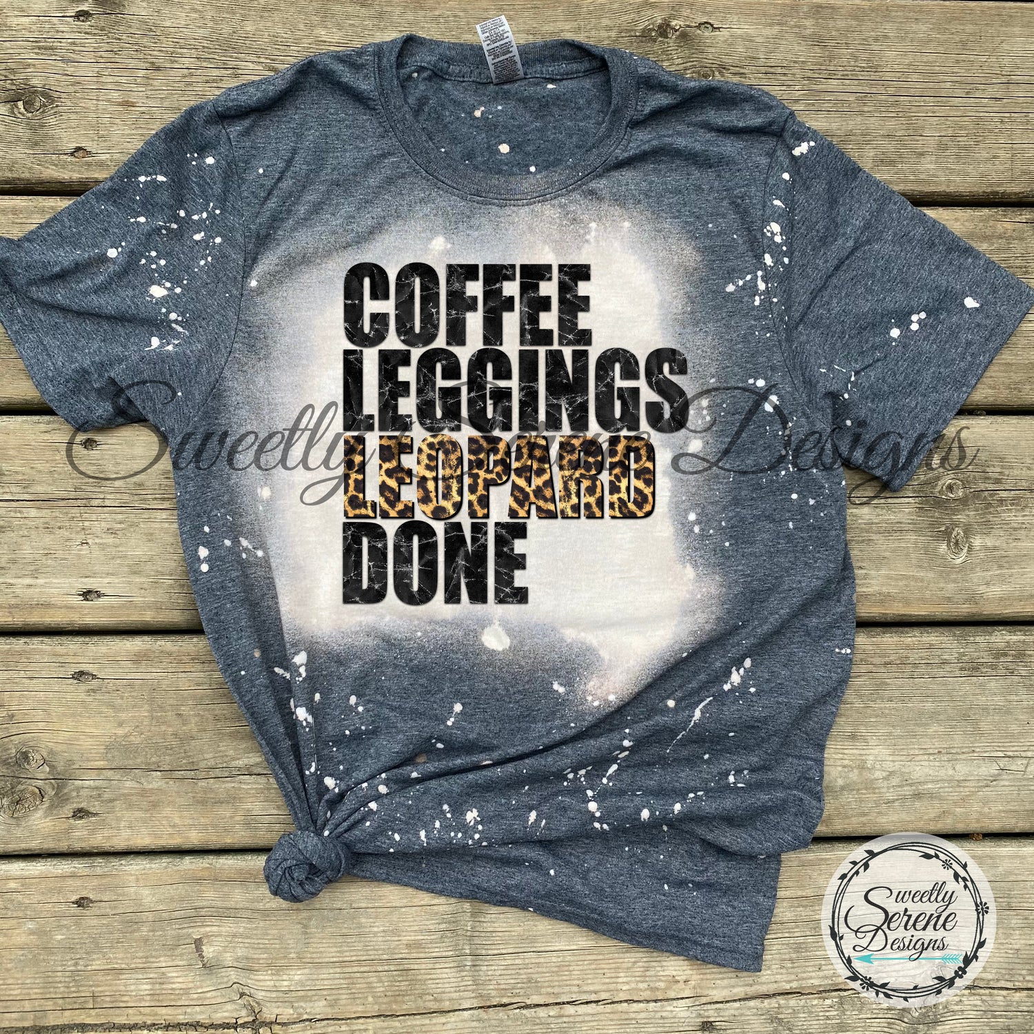 Coffee Leggings Leopard DONE