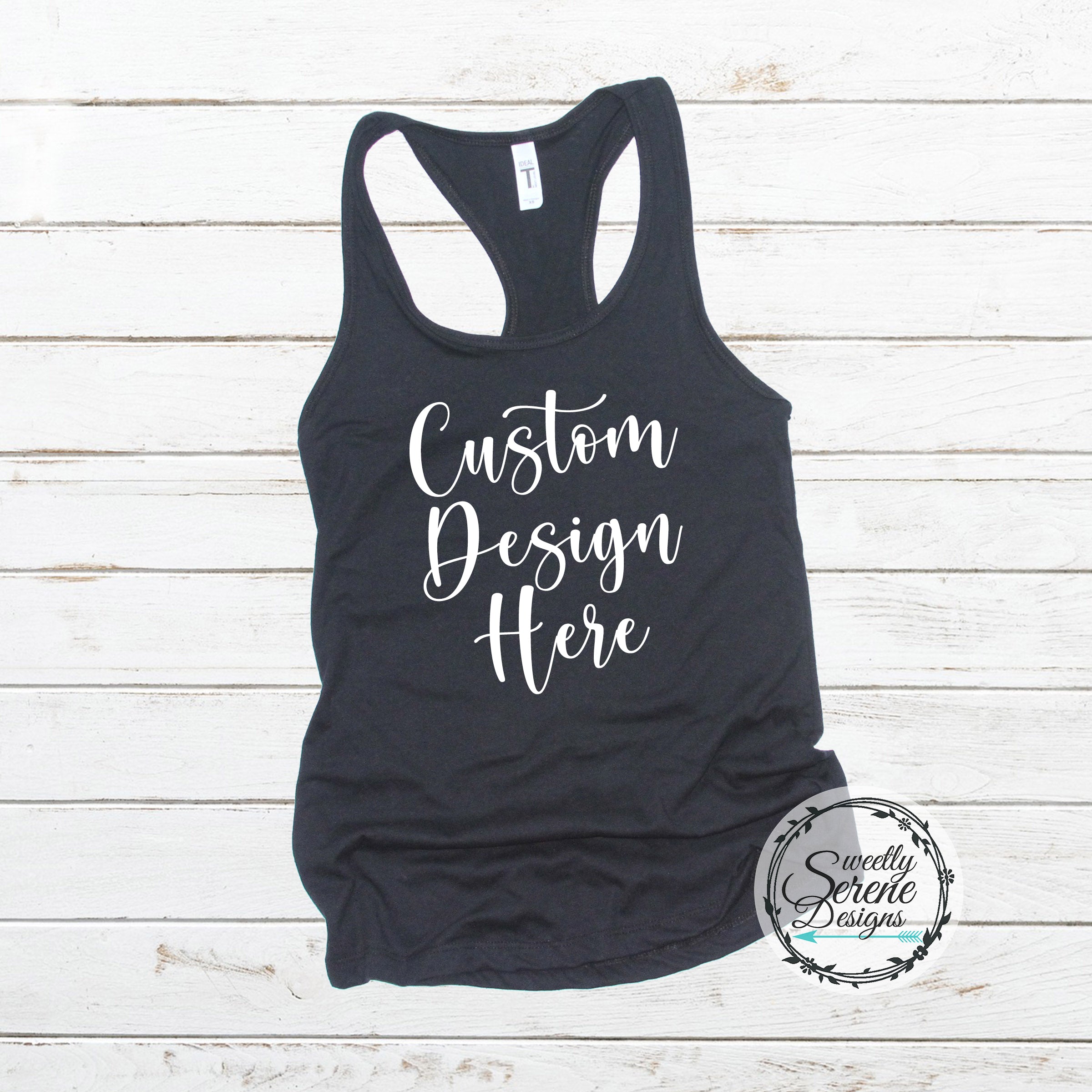 CUSTOM ORDER - Racerback Tank Top