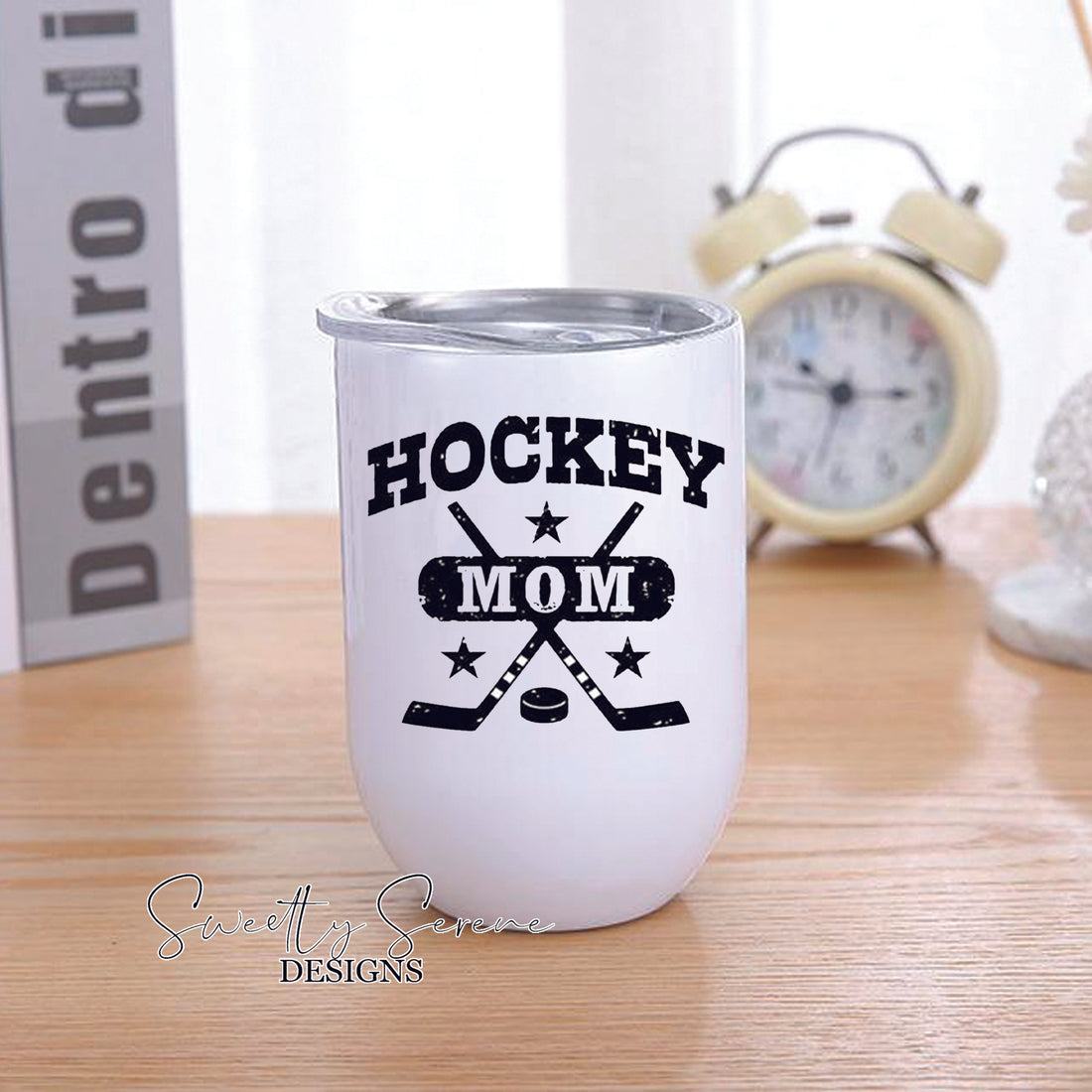 Hockey Mom - 12oz Stainless Steel Tumbler