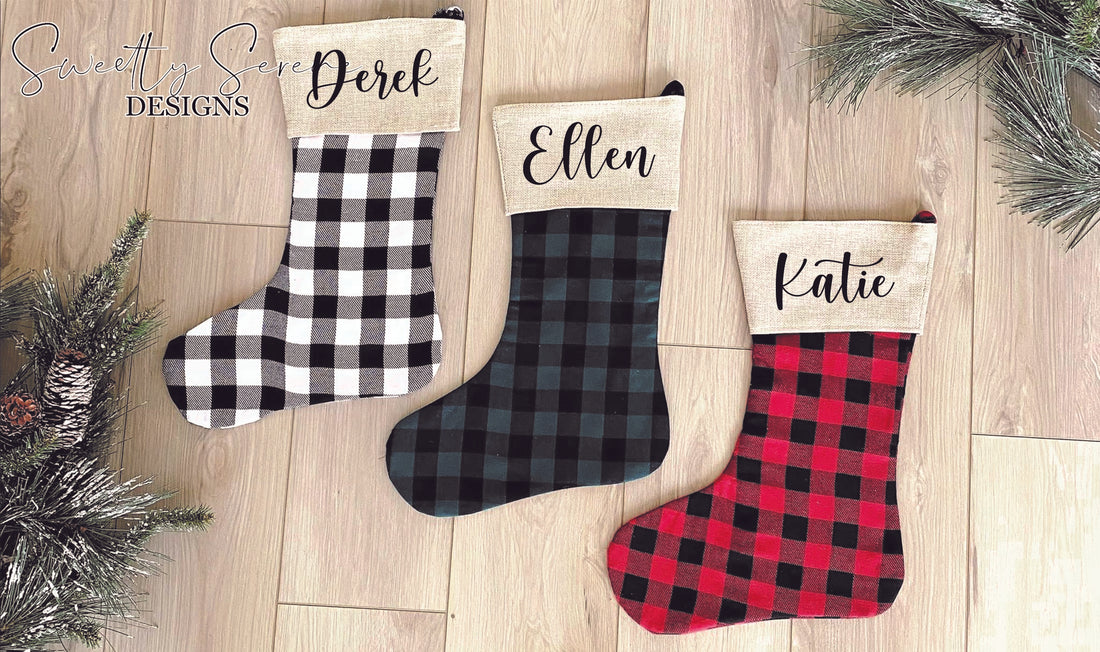 Buffalo Plaid Stockings