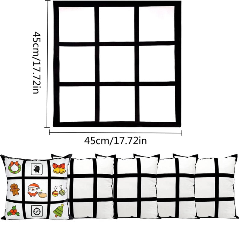 9 Panel Photo Pillow