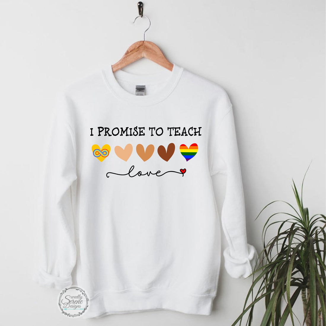 I promise to teach love