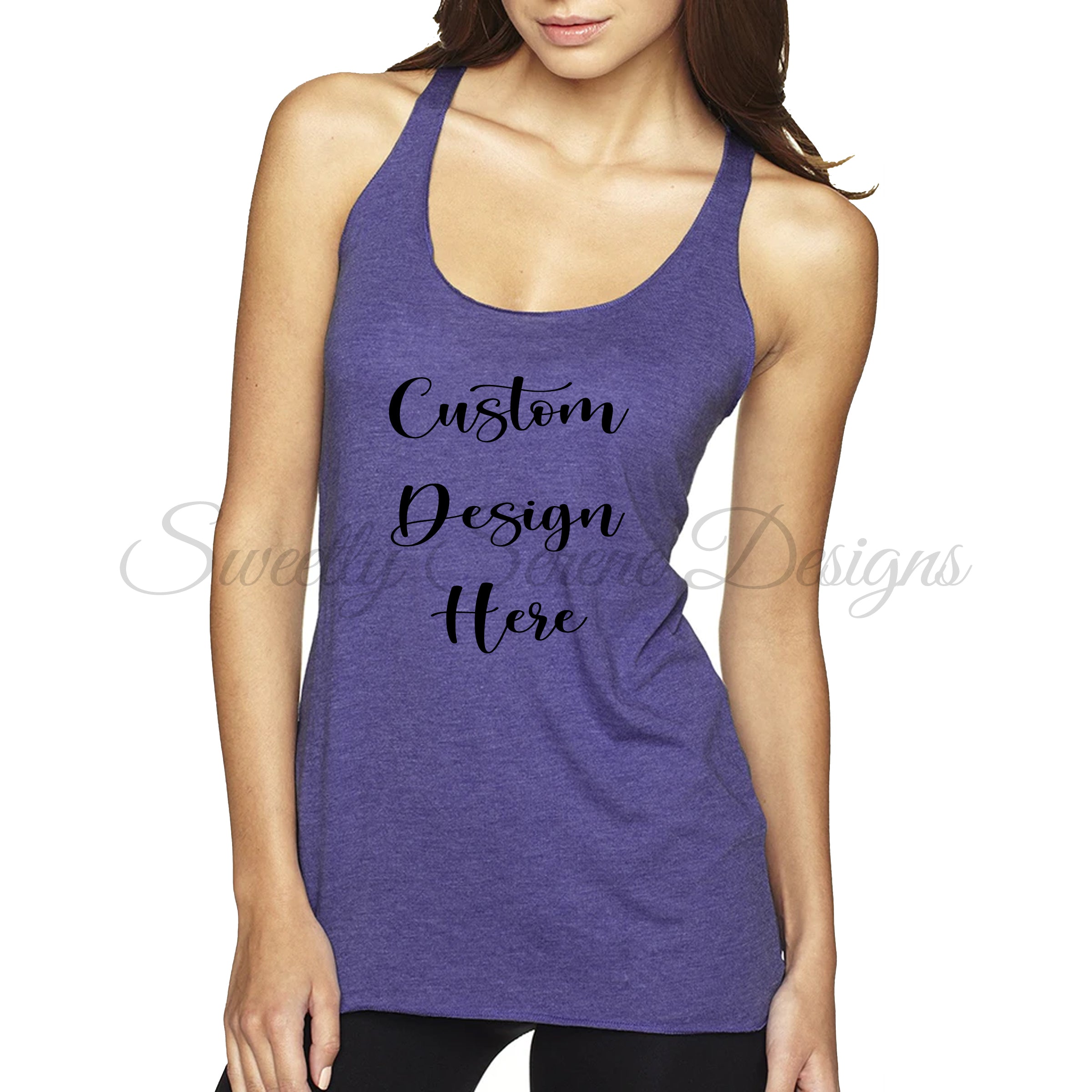 Heather Purple Tank