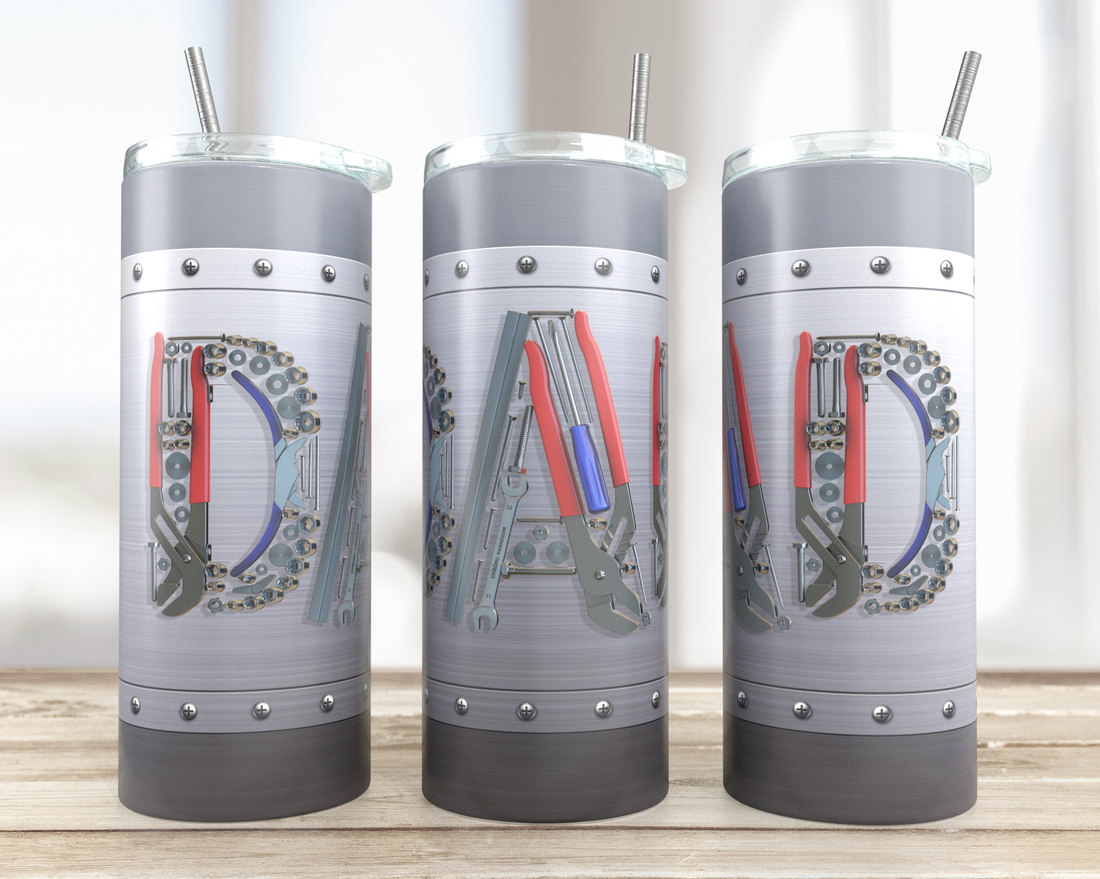 Dad tools - 20oz Skinny Tumbler