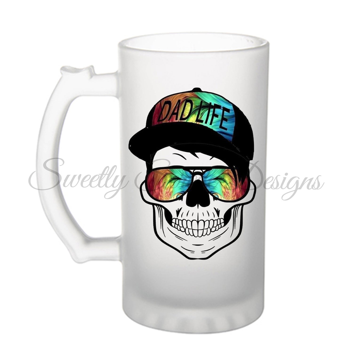 Dad life 16oz Beer Mug