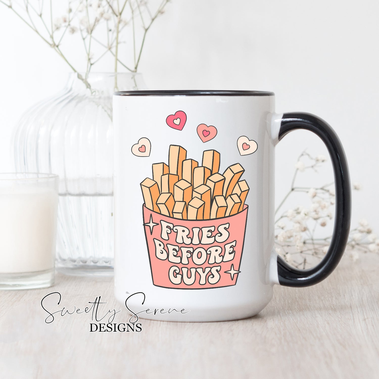 Fries before guys