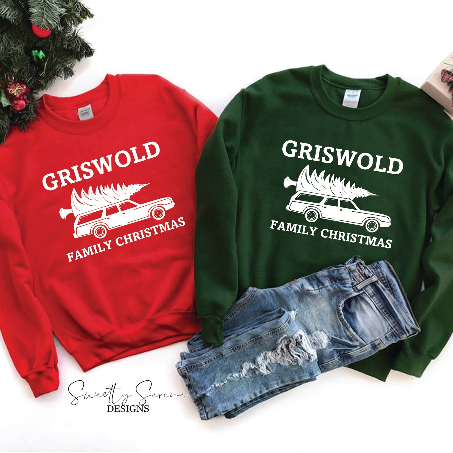 Griswold Family Christmas Crewneck sweaters