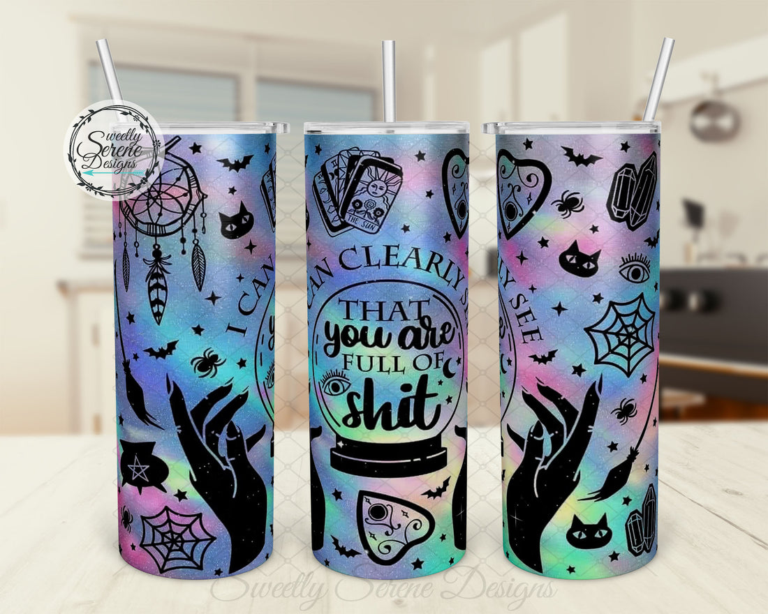 Crystal ball - Skinny Tumbler