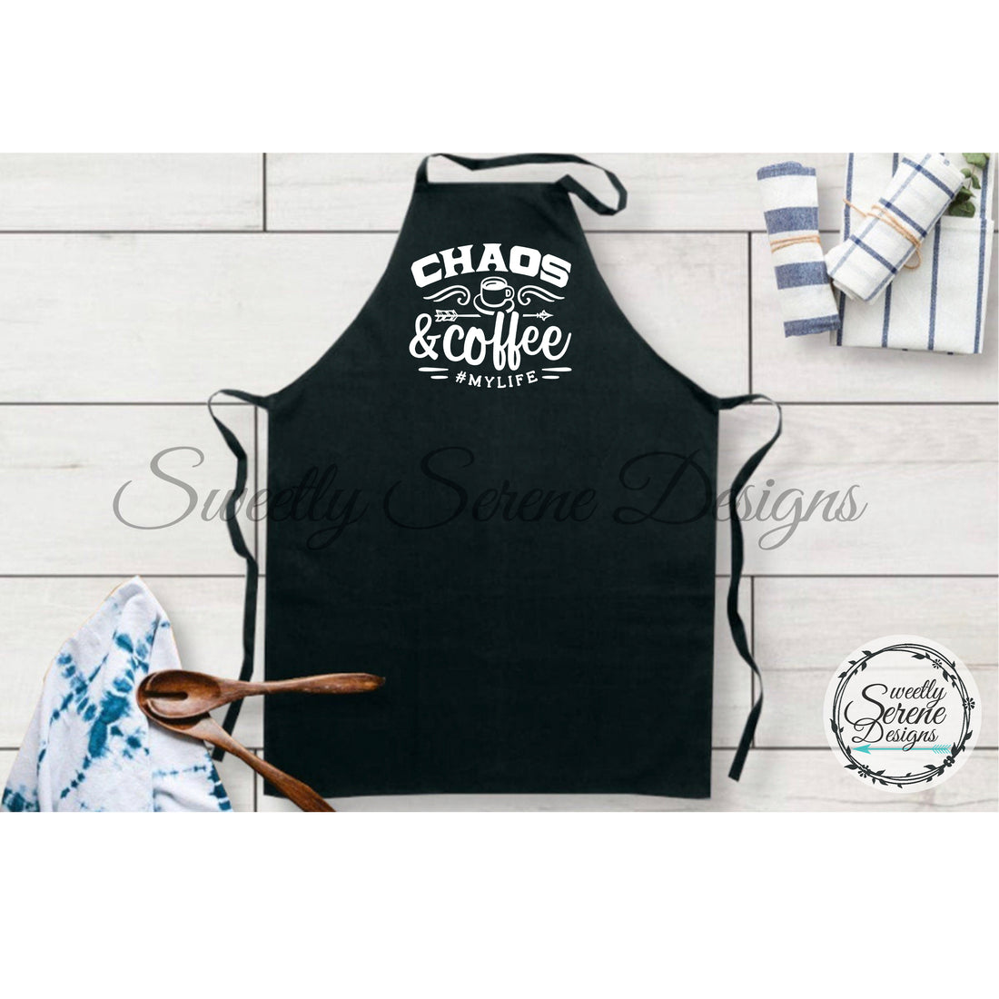 Chaos &amp; coffee Apron