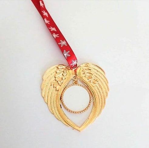 Angel Wing Memorial Ornament