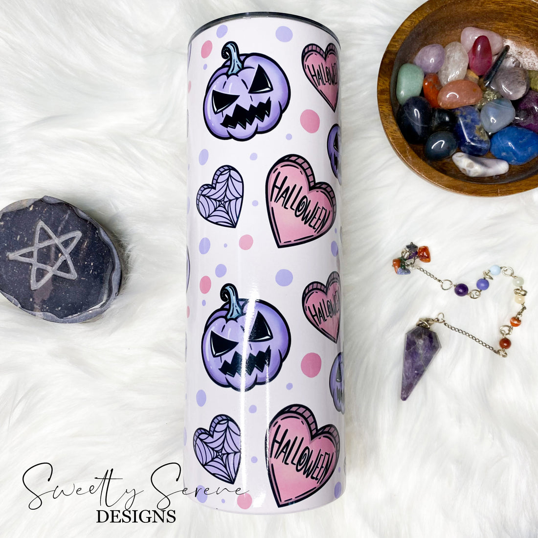 Pastel Halloween - Skinny Tumbler