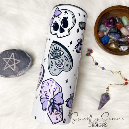 Pastel spooky - Skinny Tumbler