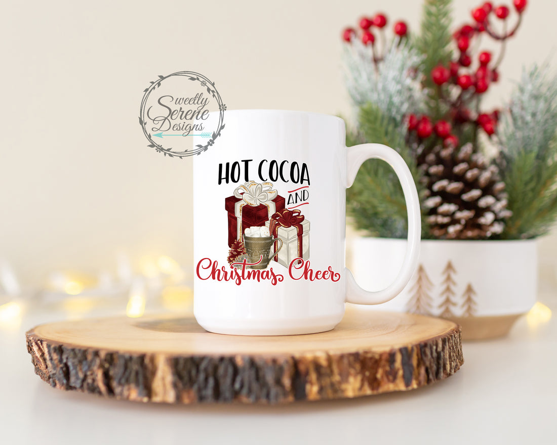 Hot cocoa and Christmas cheer