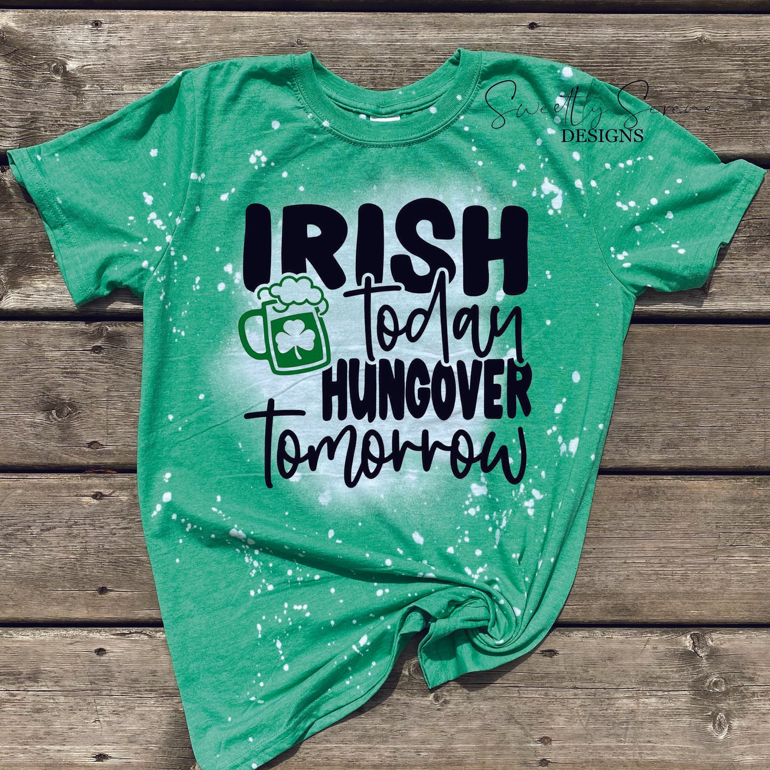 Irish today hungover tomorrow St. Patrick’s Day T-shirt