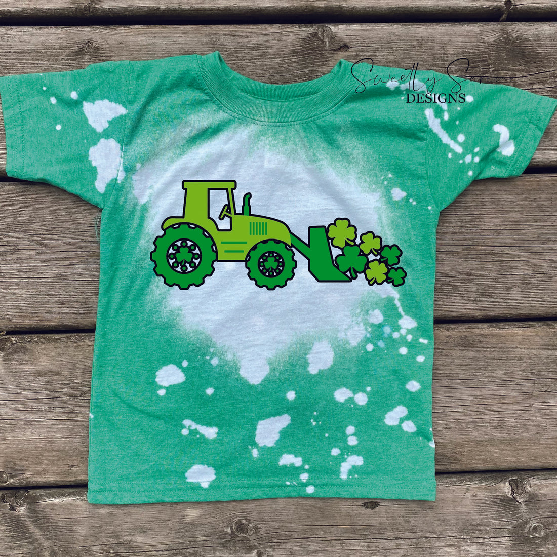 Shamrock Tractor St. Patrick’s Day T-shirts