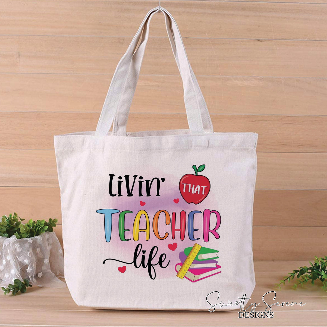 Living that teacher life Tote Bag