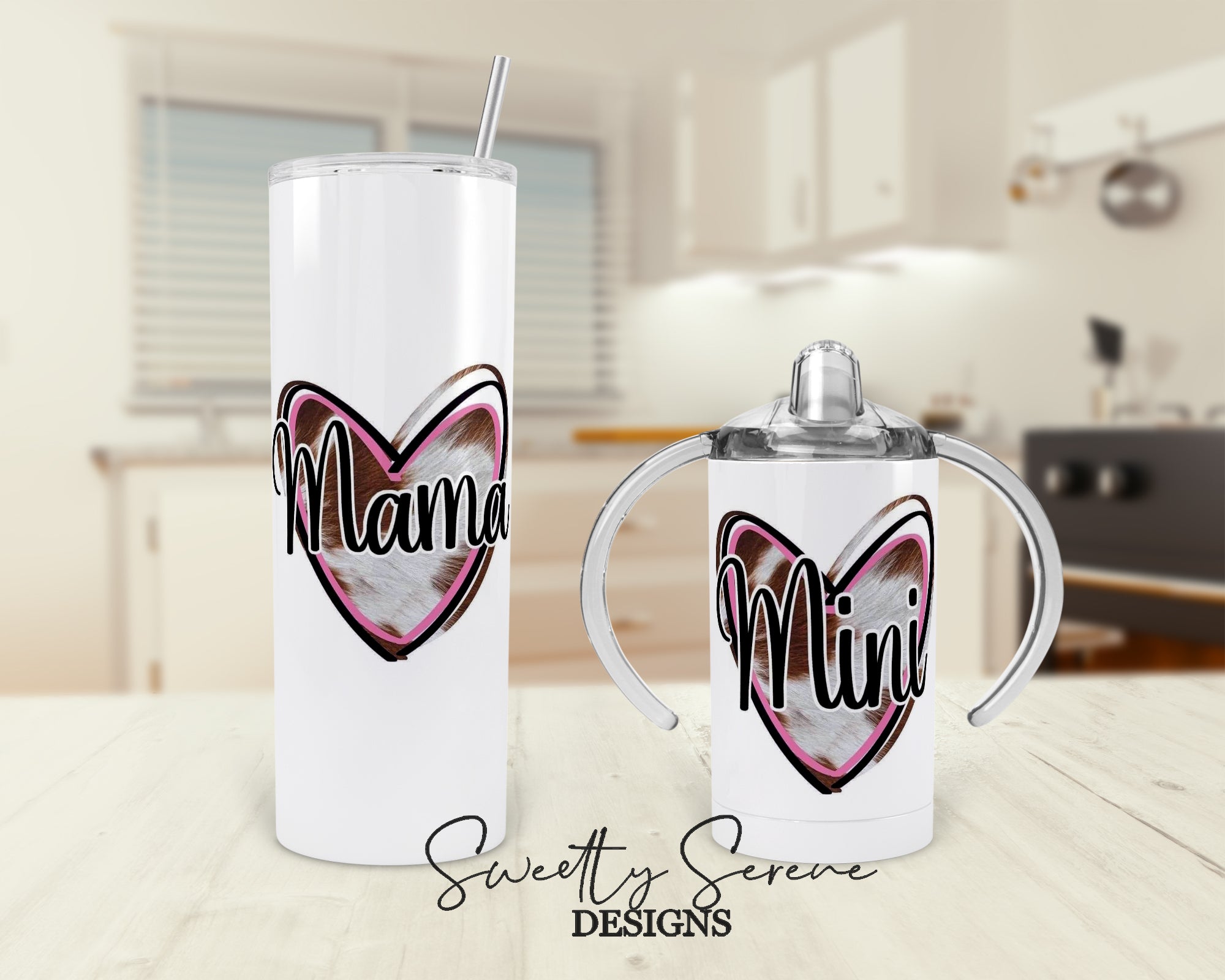 Mama and Mini tumbler set