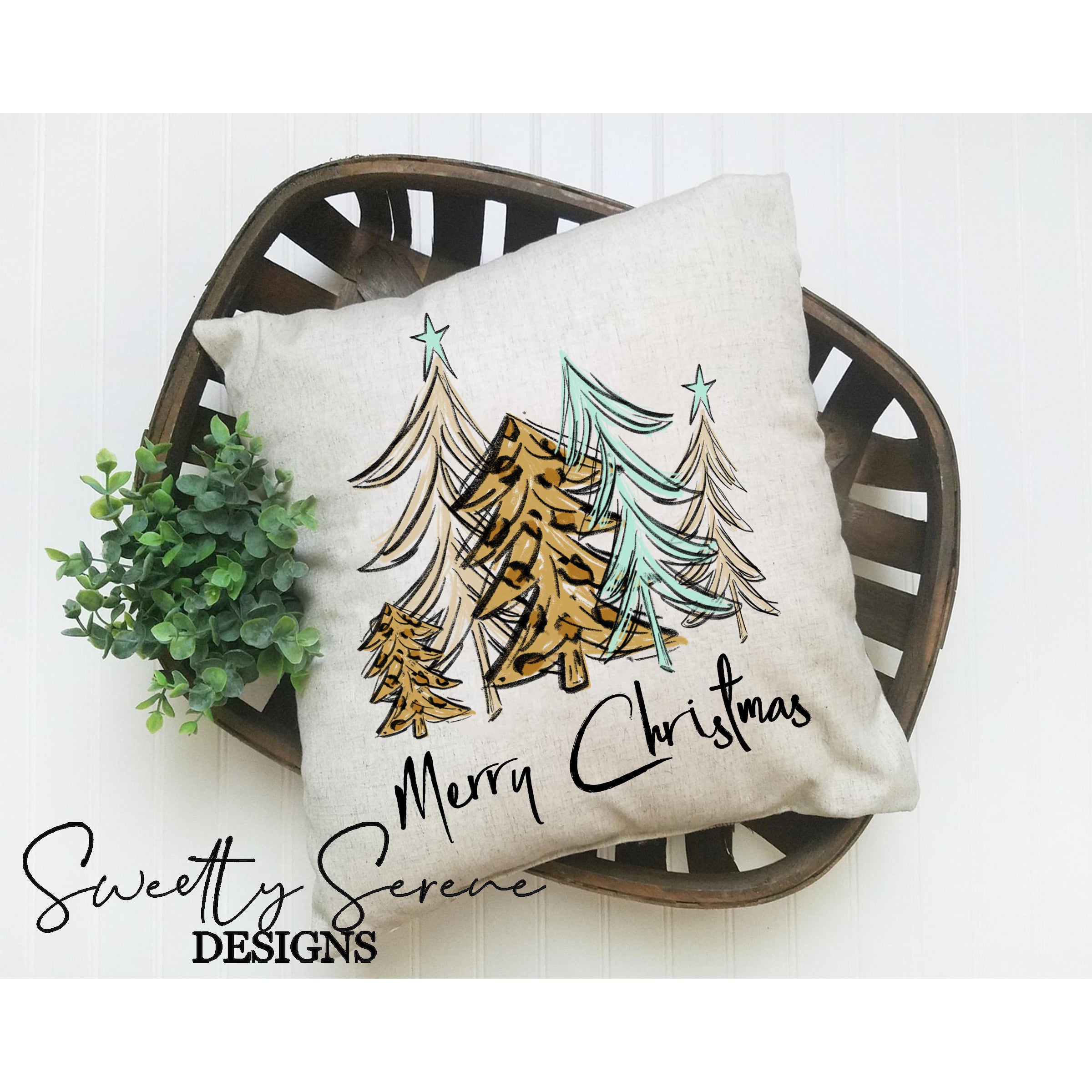 Merry Christmas Pillow Cushion cover