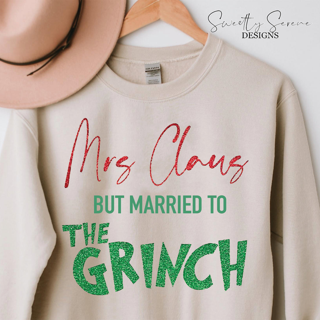 Mrs Claus but married to the Grinch