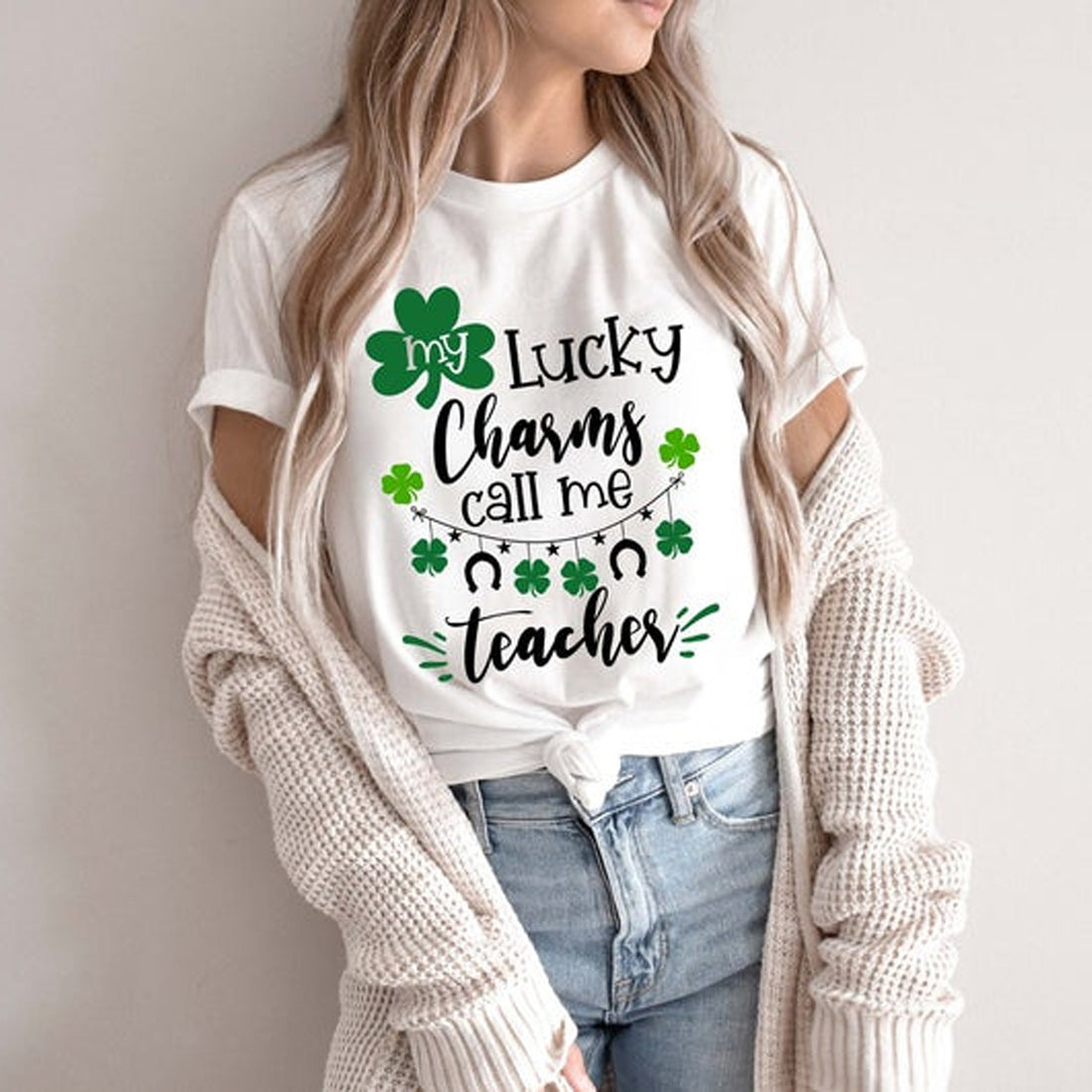 My lucky charms call me teacher