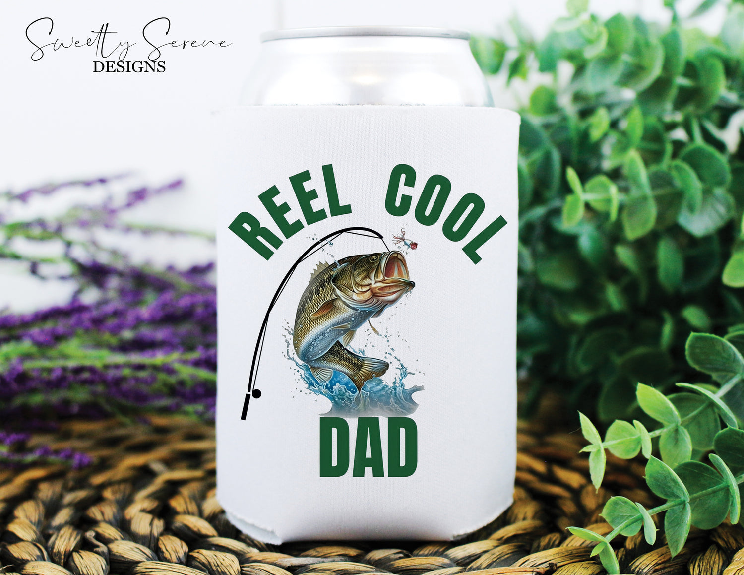 Reel Cool Dad Beer Cozy