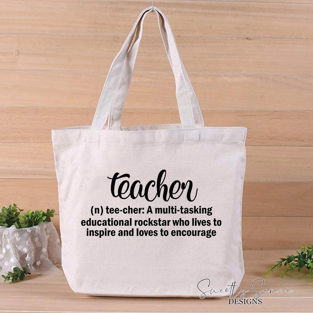 Teacher Definition Tote Bag