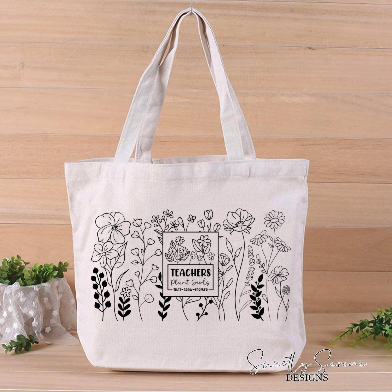 Teachers plant seeds that grow forever Tote Bag