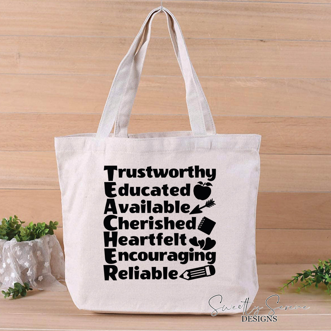 Teacher Tote Bag