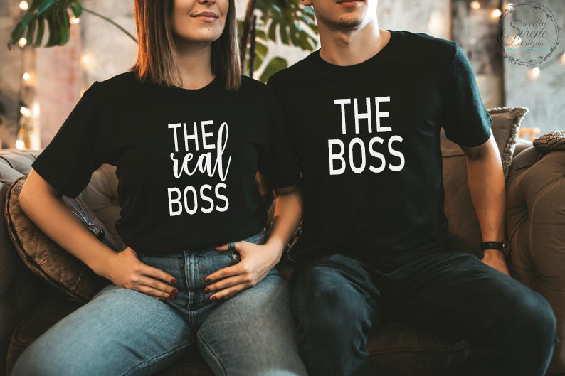 The Boss &amp; The Real Boss - Couple Set