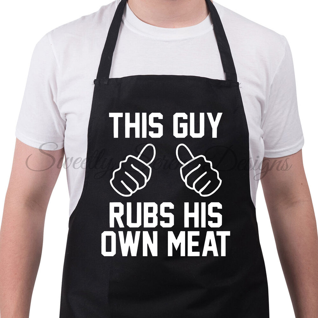 This guy rubs his own meat